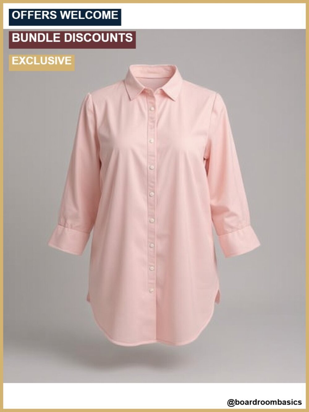 Puff Long Sleeve Eyelet Ruffle Collar Button Down Blouse - Cotton Textured